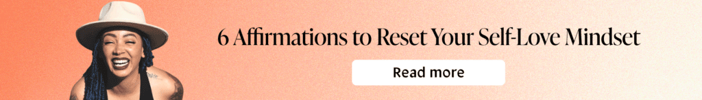 Click to read about the 6 affirmations to reset your self love mindset by Brandi J Andrews, the circle leader for #WeAllGrow’s Amigas in Beauty circle.